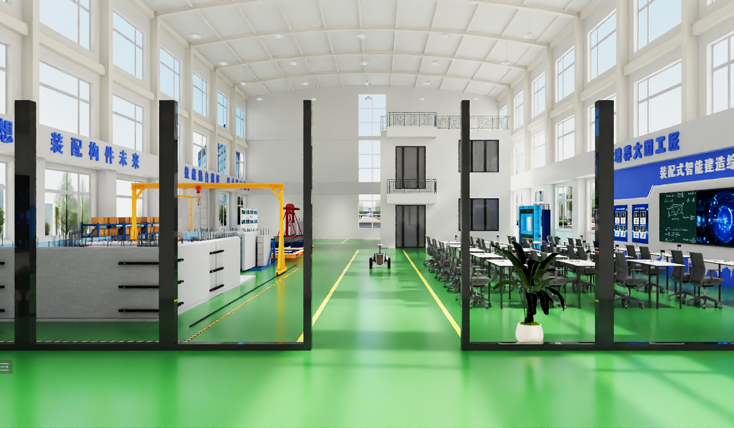 我司承建青海建院建工学院装配式建筑实训室改造及提升建设项目顺利通过验收