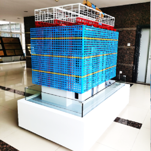 集成式智能顶升平台智能建造理实一体实训系统